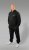 20 Nodi Mistral Tracksuit in Combed Fleece Cotton Black - Treningai - "Didelių dydžių sportiniai kostiumai vyrams "