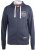 D555 Orchid Chest Printed Zip Through Hoody Denim Blue - Megztiniai ir džemperiai - Megztiniai ir Džemperiai - 2XL-14XL