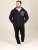 D555 Damien Micro Fleece Zip Through Hoody Juoda/Pilka - Megztiniai ir džemperiai - Megztiniai ir Džemperiai - 2XL-14XL