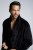 JP1880 Bathrobe with Spacious Patch Pockets Black - Apatinis trikotažas ir plaukimo apranga - Apatinis trikotažas - 2XL-8XL