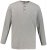 JP1880 702555 Henley marškinėliai ilgomis rankovėmis Pilka melanžinė - Marškinėliai - Marškinėliai - 2XL-14XL