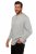 JP1880 702555 Henley marškinėliai ilgomis rankovėmis Pilka melanžinė - Marškinėliai - Marškinėliai - 2XL-14XL