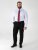 D555 Ted 4 Way Stretch Tailored Trouser Juoda - Kostiumai ir švarkai - Didelio dydžio kostiumai ir švarkai