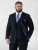 D555 Ted 4 Way Stretch Tailored Suit Jacket Tamsiai mėlyna - Kostiumai ir švarkai - Didelio dydžio kostiumai ir švarkai