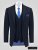 D555 Ted 4 Way Stretch Tailored Suit Jacket Tamsiai mėlyna - Kostiumai ir švarkai - Didelio dydžio kostiumai ir švarkai