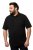 JP1880 712617 Polo marškinėliai su pilvo kirpimu Juoda - Polo marškinėliai - Polo marškinėliai - 2XL-8XL