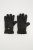JP1880 Gloves Leather Warm Lining Black - Pirštinės - 