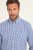 JP1880 Shirt Traditional Checked Long Sleeve Blue - Marškiniai - Marškiniai - 2XL-8XL