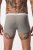 JP1880 Boxershorts Flexnamic OEKO-TEX Mid 2-Pack Grey/Off-White - Apatinis trikotažas ir plaukimo apranga - Apatinis trikotažas - 2XL-8XL