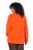 Ulla Popken 796970 Lengva flisinė striukė Oranžinė raudona - Fleece apranga - 