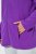 Ulla Popken 796970 Lengva flisinė striukė Tamsiai violetinė - Fleece apranga - 