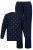 JP1880 Two-piece Pyjamas Long Sleeve and Long Trousers Navy - Apatinis trikotažas ir plaukimo apranga - Apatinis trikotažas - 2XL-8XL