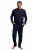 JP1880 Two-piece Pyjamas Long Sleeve and Long Trousers Navy - Apatinis trikotažas ir plaukimo apranga - Apatinis trikotažas - 2XL-8XL