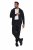 JP1880 802934 Sportinis kostiumas su striuke su gobtuvu ir kelnėmis Juoda TALL - TALL treningai - 