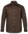 JP1880 Shirt Business Long Sleeve Brown - Marškiniai - Marškiniai - 2XL-8XL