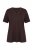 Ulla Popken 806944 Pižama trumpomis rankovėmis Ruda - Pižama/Loungewear - 