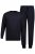 JP1880 Pyjamas Two-piece Long Sleeve and Long Trousers Navy - Apatinis trikotažas ir plaukimo apranga - Apatinis trikotažas - 2XL-8XL