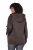 Ulla Popken 812880 Megzta flisinė striukė su teddy flisu Taupe - Fleece apranga - 