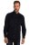 JP1880 Modern Fit Buttoned Collar Cotton Shirt Navy Blue - Marškiniai - Marškiniai - 2XL-8XL