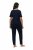 Ulla Popken 821244 Pižama su taškeliais Tamsiai mėlyna - Pižama/Loungewear - 