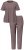 Ulla Popken 821244 Pižama su taškeliais Ruda - Pižama/Loungewear - 