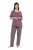 Ulla Popken 821244 Pižama su taškeliais Ruda - Pižama/Loungewear - 