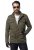JP1880 Field Jacket with Badges Vintage Look TALL Moss Green - TALL striukės - TALL striukės aukštiems vyrams