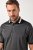 JAY-PI Quickdry Two-Tone Golf Poloshirt Black - Polo marškinėliai - Polo marškinėliai - 2XL-8XL
