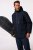 Jay-Pi Ski Jacket Functional Waterproof Windproof Navy - Slidinėjimo apranga - Didelių dydžių žieminiai drabužiai