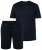 Men+ 196 Pižama trumpas modelis Tamsiai mėlyna - Apatinis trikotažas ir plaukimo apranga - Apatinis trikotažas - 2XL-8XL