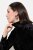 Ulla Popken 834234 Aksominė suknelė su aukšta apykakle Juoda - Vakarinės suknelės - Progines suknelės moterims