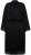 Ulla Popken 834837 Kimono chalatas su nėriniais Juoda - Chalatai - 