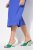 Ulla Popken 838765 Džersio suknelė trumpomis rankovėmis su V formos iškirpte Pilkšvai mėlyna - Midi suknelės - Moteriškos midi suknelės didesniais dydžiais