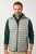 JAY-PI Lightly Quilted Vest with Stomach Fit Grey - Didelės vyriškos striukės - Didelės vyriškos striukės