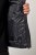 JAY-PI Lightly Quilted Jacket with a Hoodie Black - Didelės vyriškos striukės - Didelės vyriškos striukės
