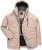 Jay-Pi Jacket Technical Waterproof Windproof Dusty Pink - Didelės vyriškos striukės - Didelės vyriškos striukės