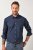 JP1880 Shirt Long Sleeve Kent Collar Navy - Marškiniai - Marškiniai - 2XL-8XL