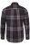 JP1880 Shirt Flannel Long Sleeve Dark Brown - Marškiniai - Marškiniai - 2XL-8XL