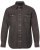 JP1880 Denim Shirt Flexnamic Dark Brown - Marškiniai - Marškiniai - 2XL-8XL