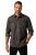 JP1880 Denim Shirt Flexnamic Dark Brown - Marškiniai - Marškiniai - 2XL-8XL