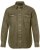 JP1880 Denim Shirt Long Sleeve Olive Green - Marškiniai - Marškiniai - 2XL-8XL
