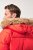 JP1880 Parka Quilted Faux Fur Hood Red - Didelės vyriškos striukės - Didelės vyriškos striukės
