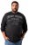 Men+ 612 Marškinėliai ilgomis rankovėmis Denim Brand Company Juoda - Marškinėliai - Marškinėliai - 2XL-14XL