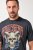 JP1880 T-Shirt Driven By The Devil Black - Marškinėliai - Marškinėliai - 2XL-14XL