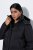 Ulla Popken SYMPATEX Triple Function Coat Black - Paltai - Didelių dydžių paltai moterims