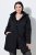 Ulla Popken 845111 Parka Juoda - Paltai - Didelių dydžių paltai moterims