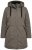 Ulla Popken 845111 Parka Tamsiai žalia - Paltai - Didelių dydžių paltai moterims