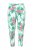 Ulla Popken 846971 Pižama su raštu Šviesiai žalia - Pižama/Loungewear - 