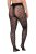 Ulla Popken 849055 Gėlėtos pėdkelnės Juoda - Pėdkelnės & kojinės - 