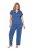 Ulla Popken 849144 Pižama su gyvūnų raštu Tamsiai mėlyna - Pižama/Loungewear - 